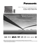 Panasonic CQVD7001N Handleiding