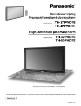 Panasonic TH50PHD7EKJ de handleiding