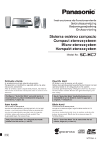 Panasonic SCHC7 Handleiding
