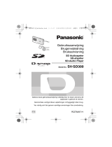 Panasonic SVSD300 de handleiding