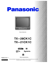 Panasonic tx-21ck1 de handleiding