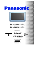 Panasonic TX32PM11FU Handleiding