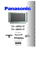 Panasonic TX28PS11F Handleiding