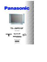 Panasonic TX29PS10F Handleiding