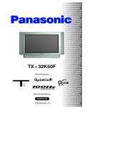 Panasonic TX32K50F Handleiding