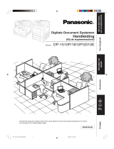 Panasonic DP1810 Handleiding