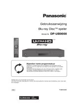 Panasonic DPUB9000EG Handleiding