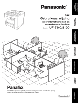 Panasonic UF7100 Handleiding