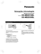Panasonic KXMB2010BL Handleiding