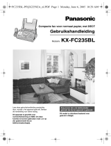 Panasonic kx fc 235 g de handleiding