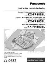 Panasonic KXFM189BL de handleiding