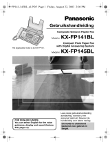 Panasonic kx fp 141 de handleiding