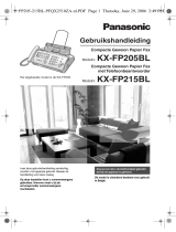 Panasonic KXFP215BL de handleiding