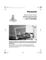 Panasonic kx-tcd430 de handleiding