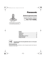 Panasonic KX-TG1100 de handleiding