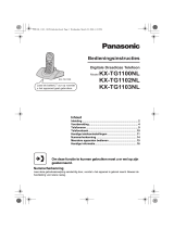 Panasonic KX-TG1100 de handleiding