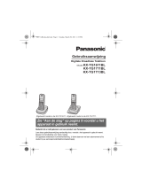 Panasonic KXTG1611BL de handleiding