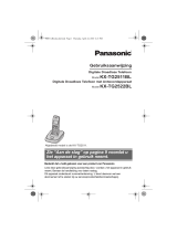 Panasonic KXTG2511BL Handleiding