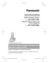 Panasonic KXTG2722BL de handleiding