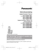 Panasonic KXTG6812BL de handleiding