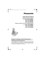 Panasonic kx tg 7202 1 handsets de handleiding