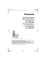 Panasonic kx tg8012 1 handsets de handleiding