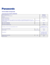 Panasonic NRB29SW2 Productinformatie