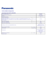 Panasonic NRB53V2 Productinformatie