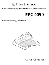 Electrolux EFC009X Handleiding