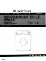 Electrolux EDE411M Handleiding