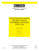 Zanussi-Electrolux TDE4124 Handleiding
