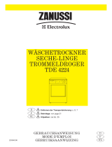 Zanussi-Electrolux TDE4224 Handleiding