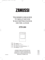 Zanussi ZTB200 Handleiding