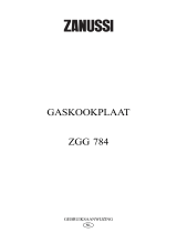 Zanussi ZGG784ICAR Handleiding