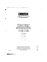 Zanussi-Electrolux FD1626 Handleiding