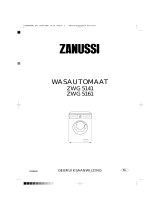 Zanussi ZWG5161 Handleiding