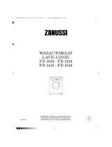 Zanussi-Electrolux fd 1016 Handleiding
