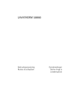 Aeg-Electrolux LAVATHERM 58860 Handleiding