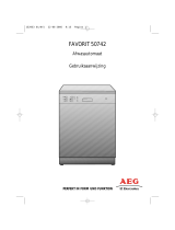 Aeg-Electrolux F50742 Handleiding