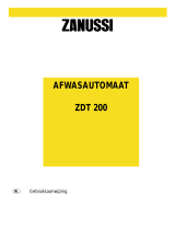 Zanussi ZDT200 Handleiding