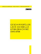 Zanussi DWS6706 Handleiding