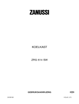 Zanussi ZRG614SW Handleiding