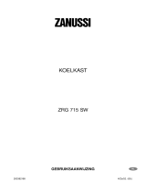 Zanussi ZRG715SW Handleiding