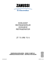 Zanussi-Electrolux ZT75 Handleiding