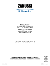 Zanussi-Electrolux ZC 244 PGO Handleiding