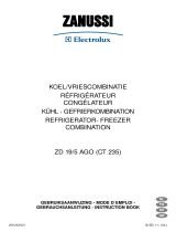 Zanussi-Electrolux ZD 19/5 AGO Handleiding