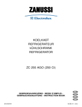 Zanussi-Electrolux ZC 255 AGO Handleiding