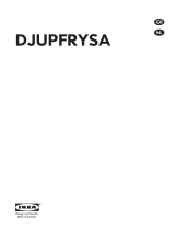 IKEA DJUPFRYSA Handleiding
