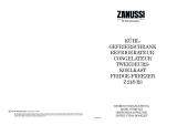 Zanussi - Electrolux Z21/9R3 Handleiding