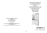 De Dietrich DRC328JE Handleiding